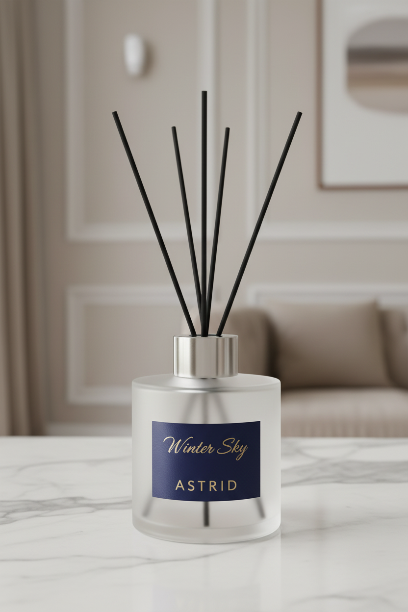 Winter Sky Room Diffuser with Clear Liquid